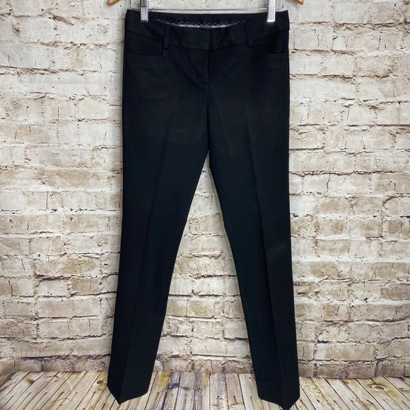 EXPRESS DESIGN STUDIO EDITOR DRESS WORK PANTS BLACK - Picture 1 of 3